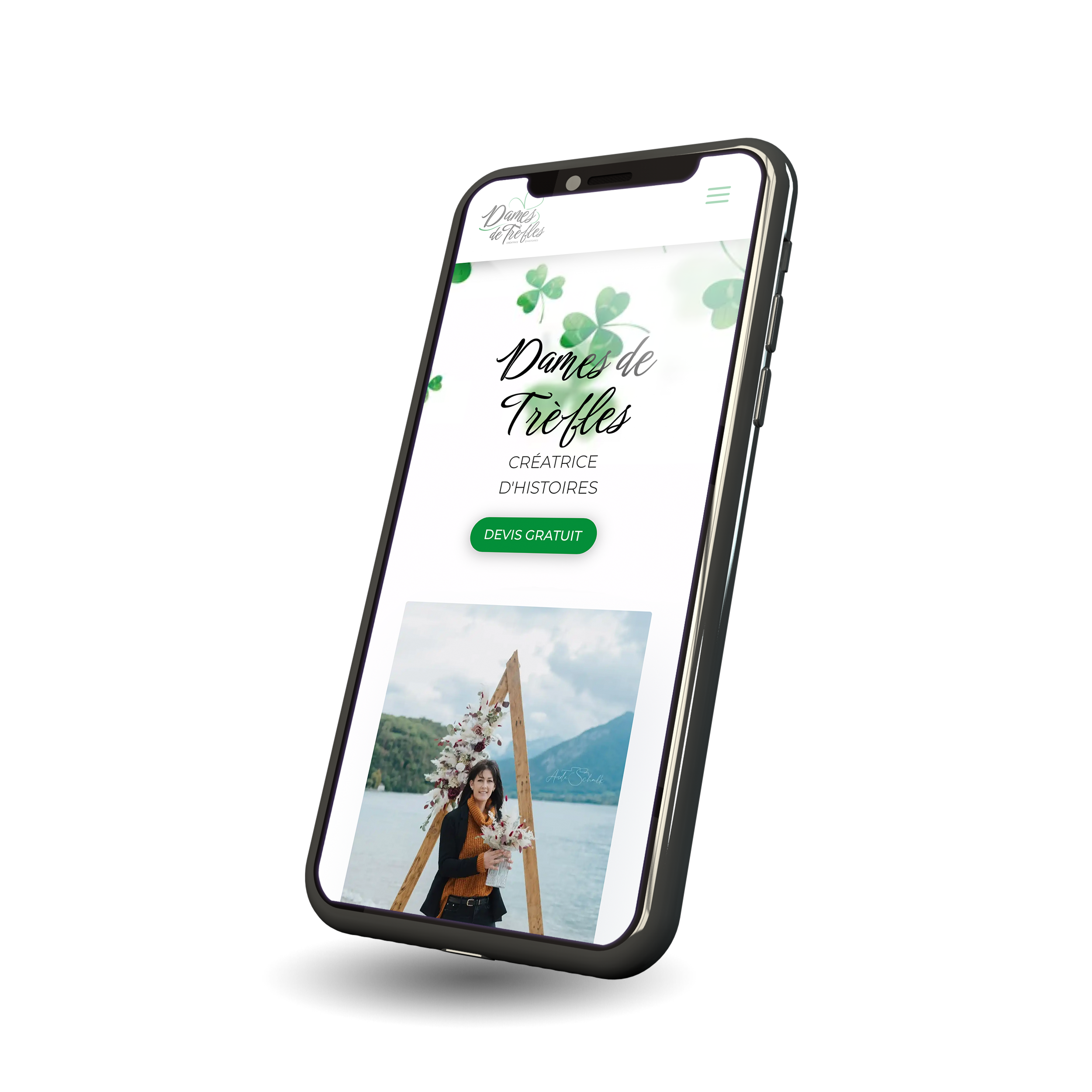 version mobile du site dames de trefles