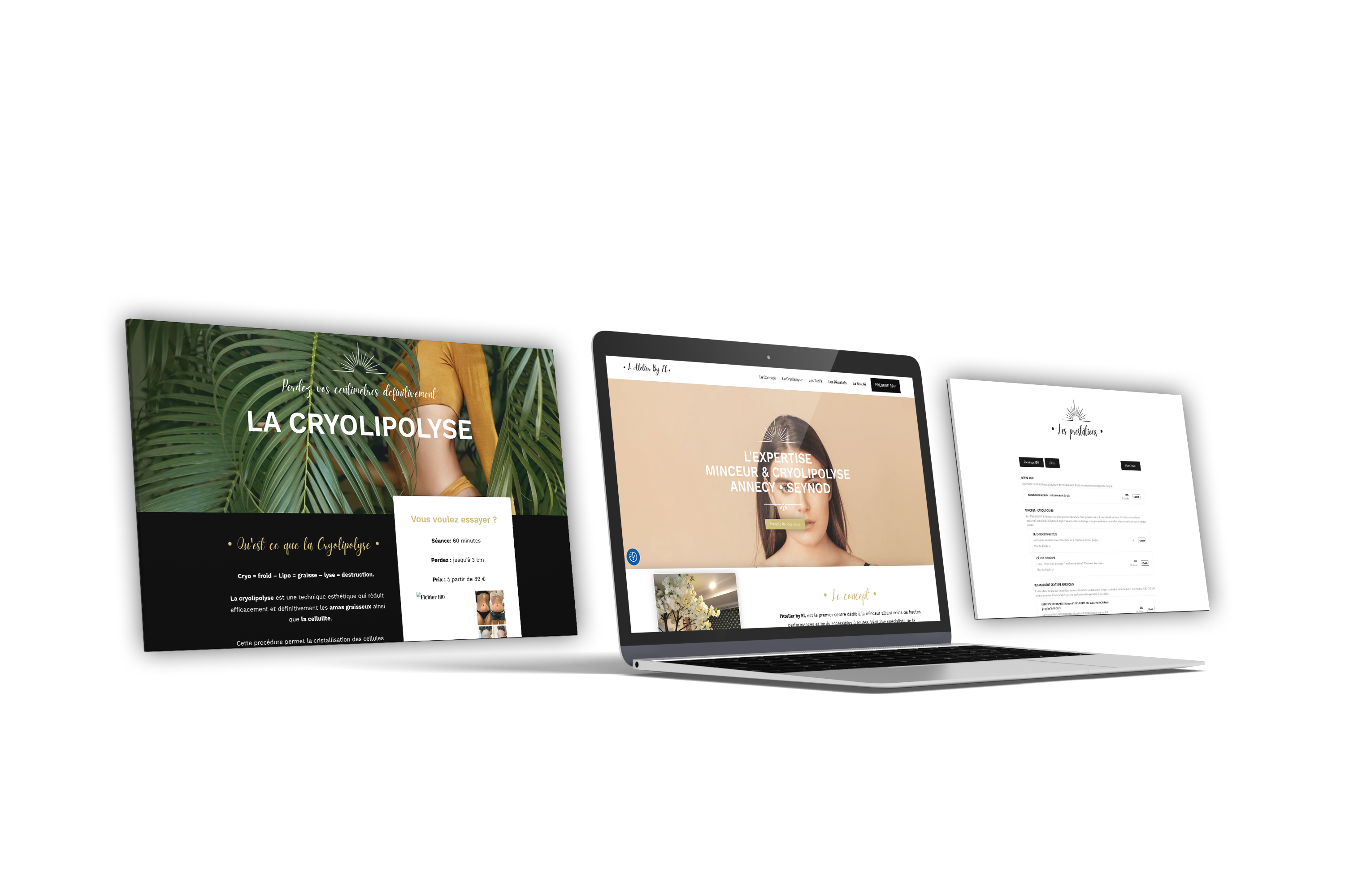 version desktop du site l'aterlier by el expert