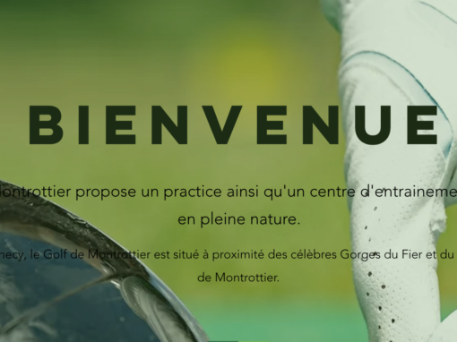 Site internet du Golf de Montrottier